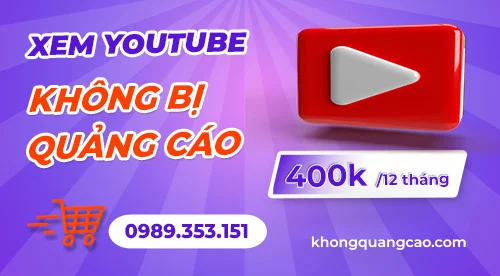 Xem Youtube Premium không quảng cáo 1 năm