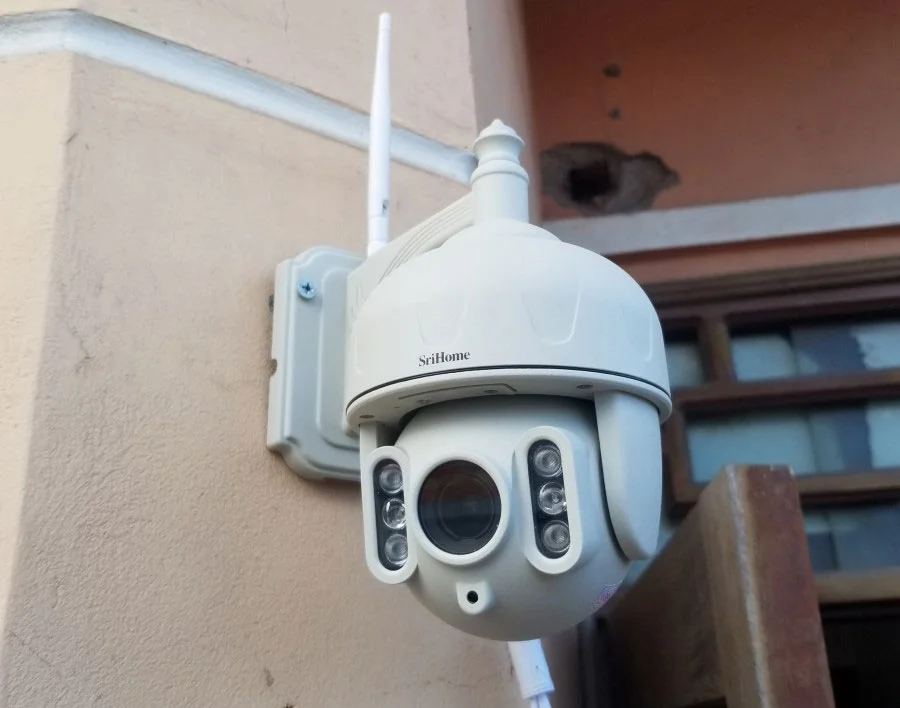 Camera hồng ngoại Srihome SH028 PTZ 3.0 Megapixel