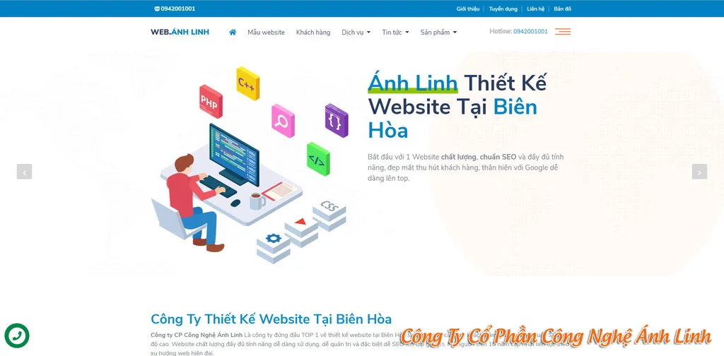 Công Ty Cổ Phần Công Nghệ Ánh Linh