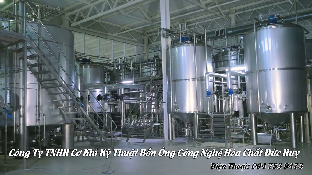 Công Ty TNHH Cơ Khí Kỹ Thuật Bồn Ống Công Nghệ Hóa Chất Đức Huy