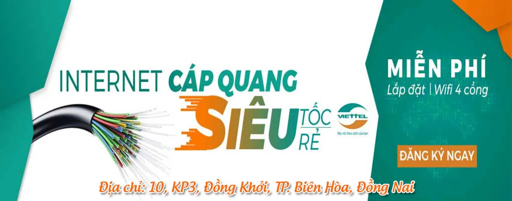 Cửa hàng Viettel tại: 10 KP3, Đồng Khởi, TP. Biên Hòa
