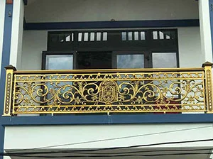 Công trình lắp ban công nhôm đúc của Việt Gia Phúc