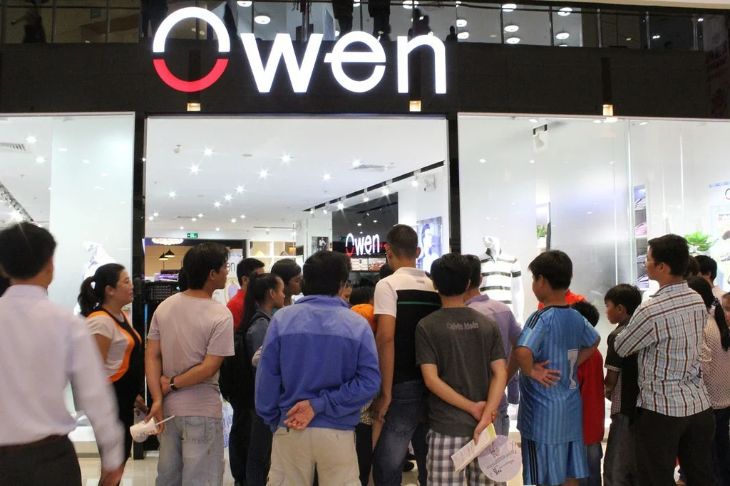 Cửa hàng thời trang nam Owen tại biên Hòa