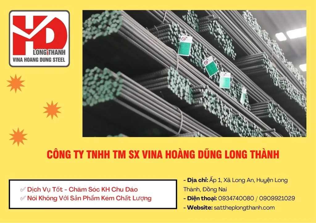 Công ty chuyên Sắt Thép tại Long Thành