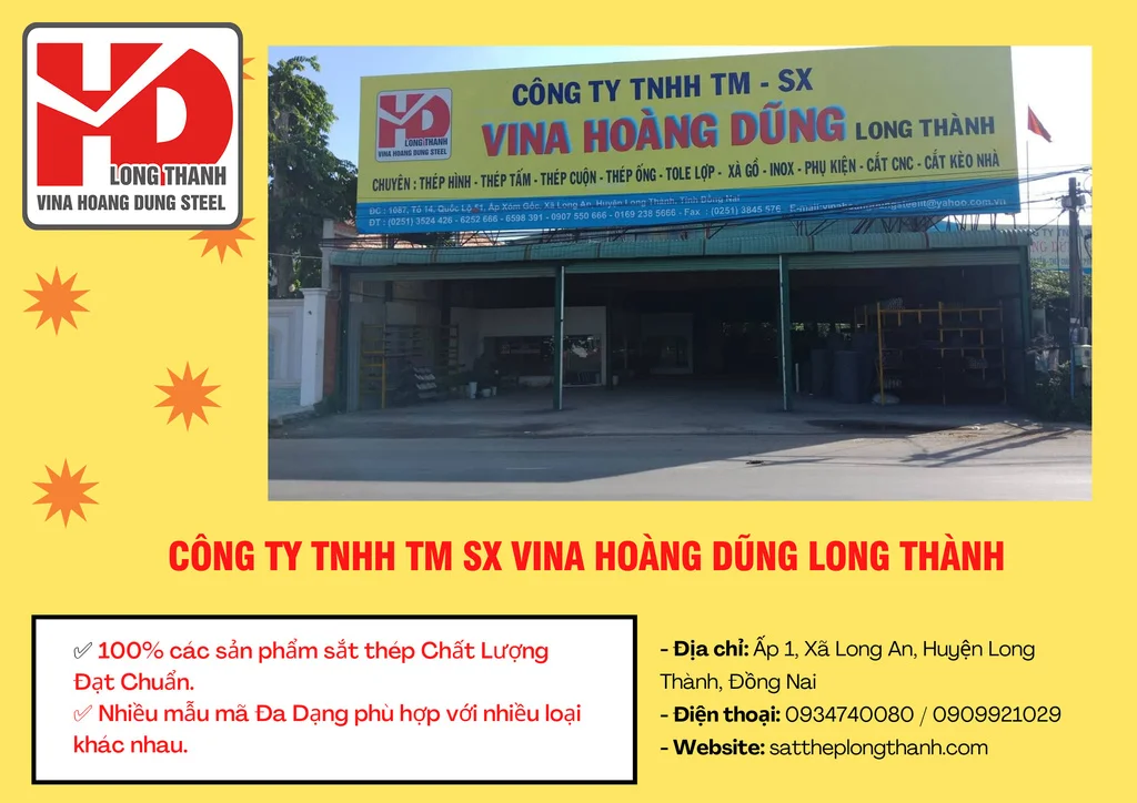 CÔNG TY TNHH TM SX VINA HOÀNG DŨNG LONG THÀNH