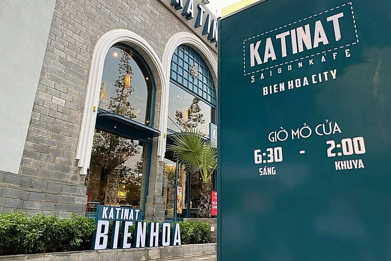 Katinat Saigon Kafe tại Biên Hòa