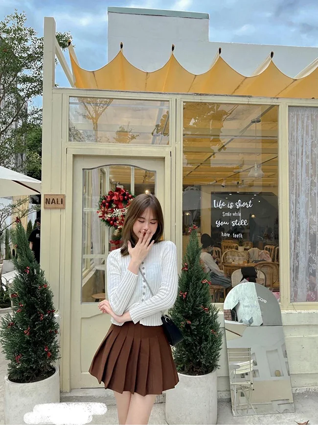 Selfie ở quán Nali Coffee & Tea Biên Hòa
