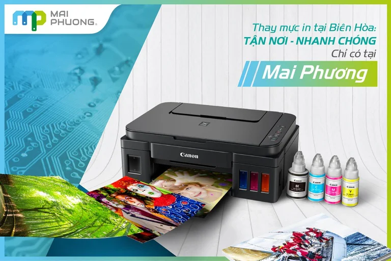 Nạp mực in tại Công Ty Mai Phương Computer