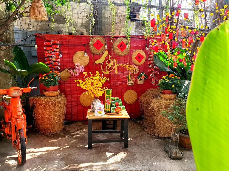Quán cafe vườn cá thích hợp cho chụp ảnh