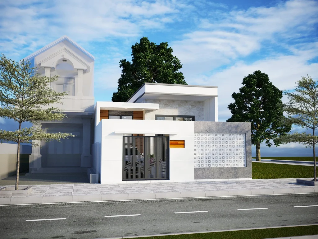 Thiêt kế nhà phố Biên Hòa