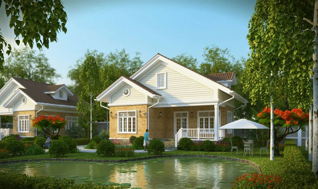 Nhà vườn cấp 4 đẹp