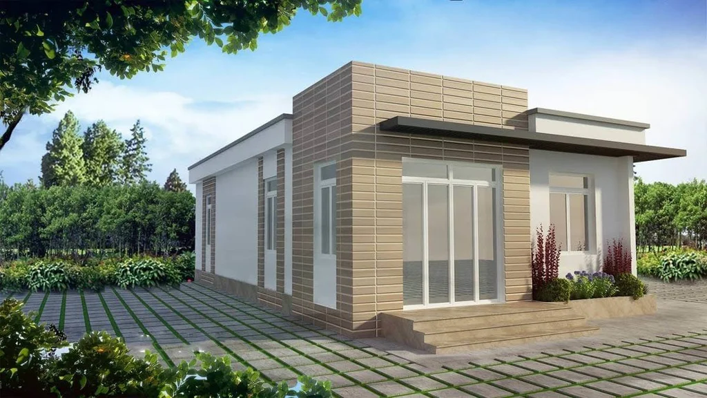 Nhà cấp 4 đơn giản